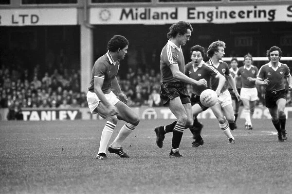 Leicester City 1 v. Manchester United 0. Division One FootballFebruary 1981 MF01-22-118