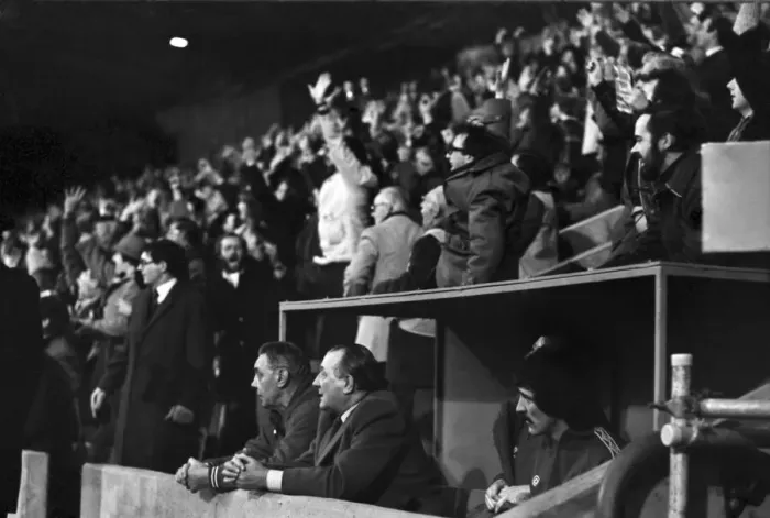 Framed Print : Leicester City 1 v. Manchester United 0. Division One FootballFebruary 1981 MF01-22-087 Framed Print : Leicester City 1 v. Manchester United 0. Division One FootballFebruary 1981 MF01-22-087