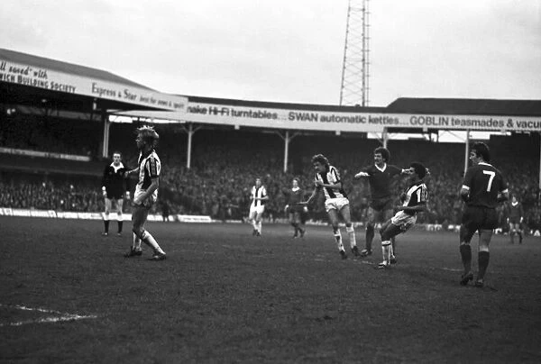 Leicester City 1 v. Manchester United 0. Division One FootballFebruary 1981 MF01-22-089