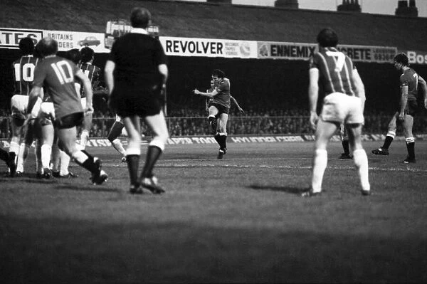 Leicester City 2 v. Manchester United 3. November 1984 MF18-12-036