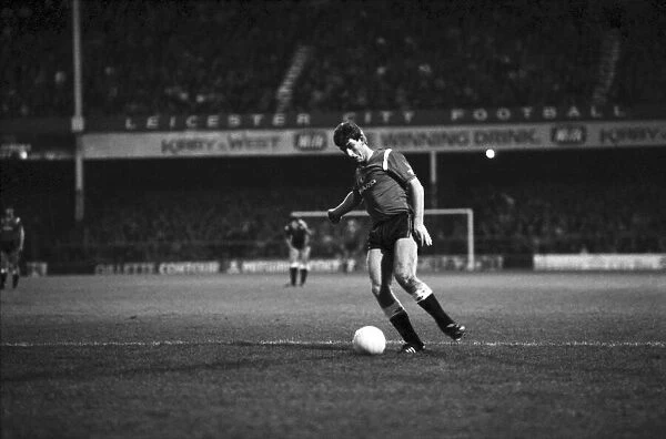 Leicester City 2 v. Manchester United 3. November 1984 MF18-12-031