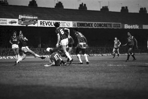 Leicester City 2 v. Manchester United 3. November 1984 MF18-12-032