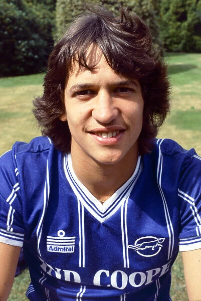 Leicester City footballer Gary Lineker, September 1983