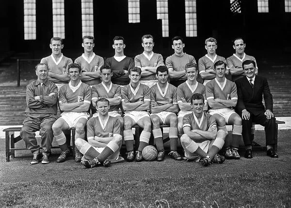 Leicester City team group photograph who will contest the 1961 FA Cup Final