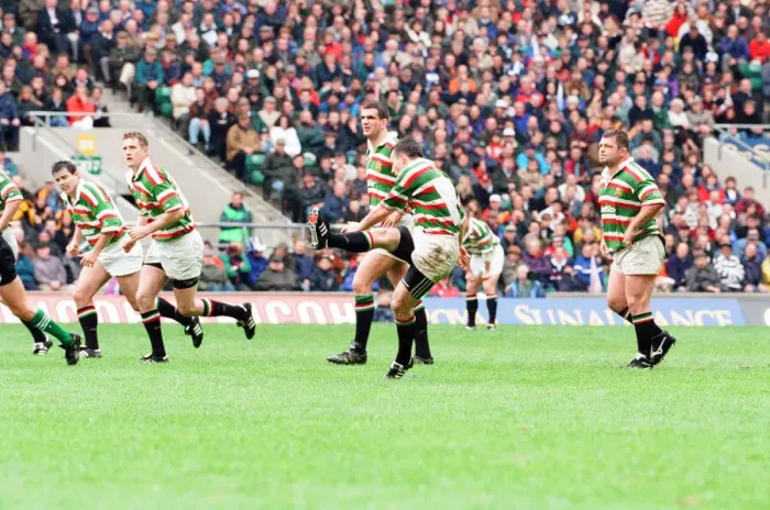 Framed Print : Leicester v Sale, The Pilkington Cup Final at Twickenham, Saturday 10th May 1997