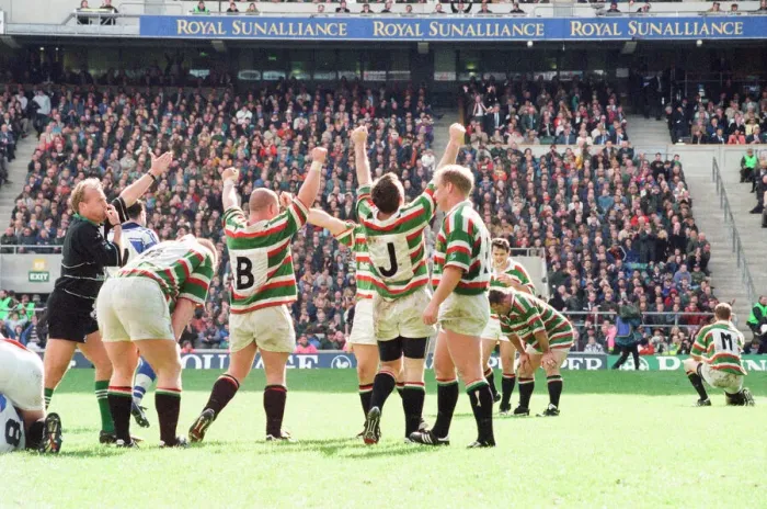 Framed Print : Leicester v Sale, The Pilkington Cup Final at Twickenham, Saturday 10th May 1997 Framed Print : Leicester v Sale, The Pilkington Cup Final at Twickenham, Saturday 10th May 1997