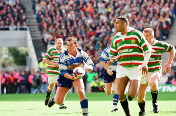 Framed Print : Leicester v Sale, The Pilkington Cup Final at Twickenham, Saturday 10th May 1997