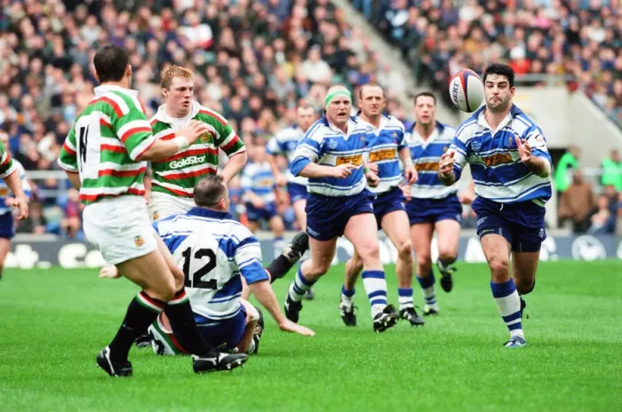 Framed Print : Leicester v Sale, The Pilkington Cup Final at Twickenham, Saturday 10th May 1997