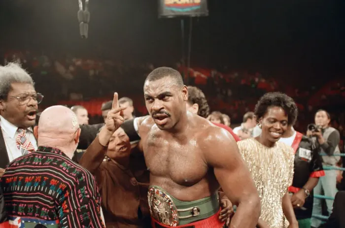 Framed Print : Lennox Lewis vs. Oliver McCall, billed Whose Moment of Glory Framed Print : Lennox Lewis vs. Oliver McCall, billed Whose Moment of Glory