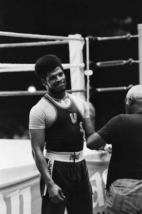 Framed Print : Leon Spinks training ahead of his second fight with Muhammad Ali
