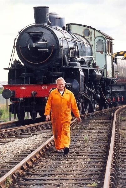 Les Ferguson from the Stephenson Railway Museum, Silverlink, North Shields