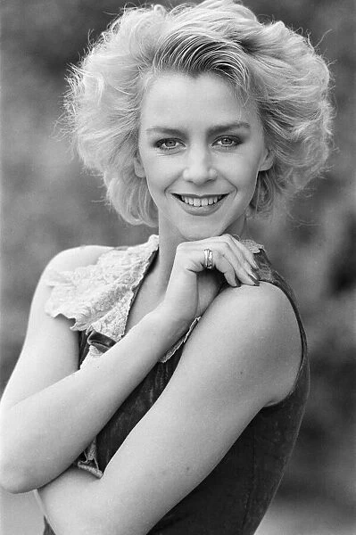 Leslie Ash, actor, pictured in 1987. Leslie is best known for her roles in C