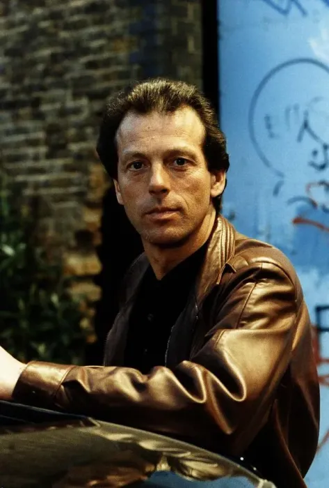 Framed Print : Leslie Grantham actor and star of TV Programme The Paradise Club