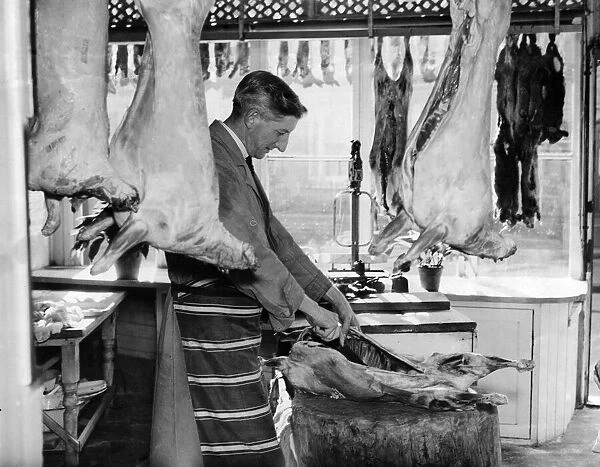 Let us introduce you to Mr. H. W. Butcher, who has been a family butcher at Orpington