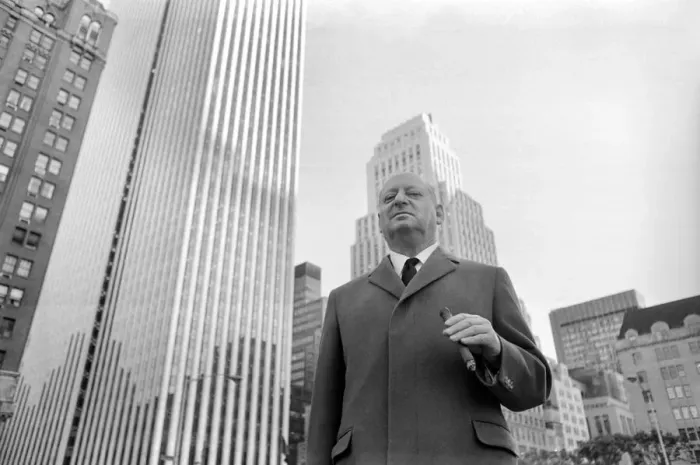 Framed Print : Lew Grade. October 1969 Z10383 Lew Grade is probably the closest the British television