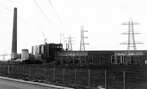 The Leys Power Station. 19th October 1959