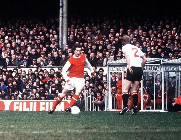 Liam Brady of Arsenal. Circa 1975
