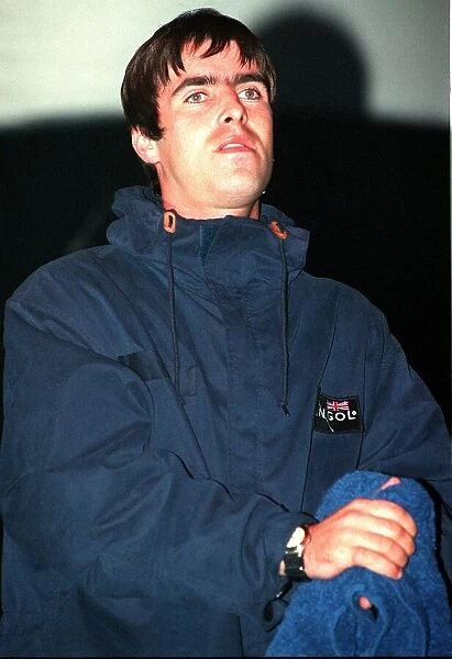 Liam Gallager of the pop group Oasis Sept 97