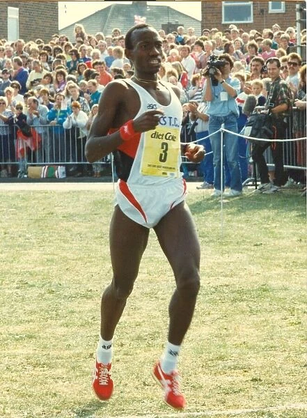 Lib - The Great North Run 16 September 1990 - 2nd in the mens race Douglas Wakiihuri