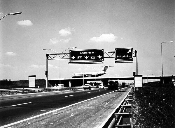 Lib - Schiphol Airport, Amsterdam, Netherlands. Circa : July, 1978