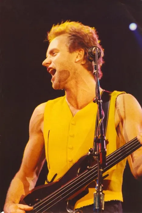 Framed Print : Lib - Singer / songwriter Sting in concert at Whitley Bay Ice Rink, 25th November 1991 Framed Print : Lib - Singer / songwriter Sting in concert at Whitley Bay Ice Rink, 25th November 1991