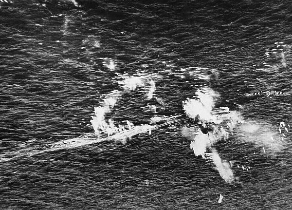 Liberation of Europe: Coastal Command Beau-fighters Attack German Minesweeper