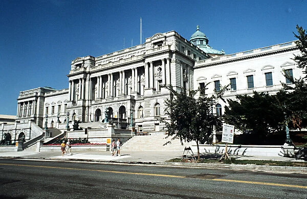 The Library of Congress in Washington D. C