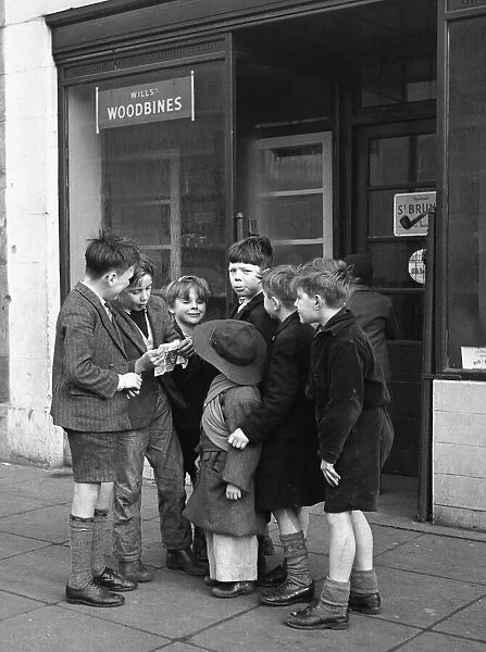 Life in the Mirror Our Gang. 19th January 1954 A gang of boys plot todays agenda