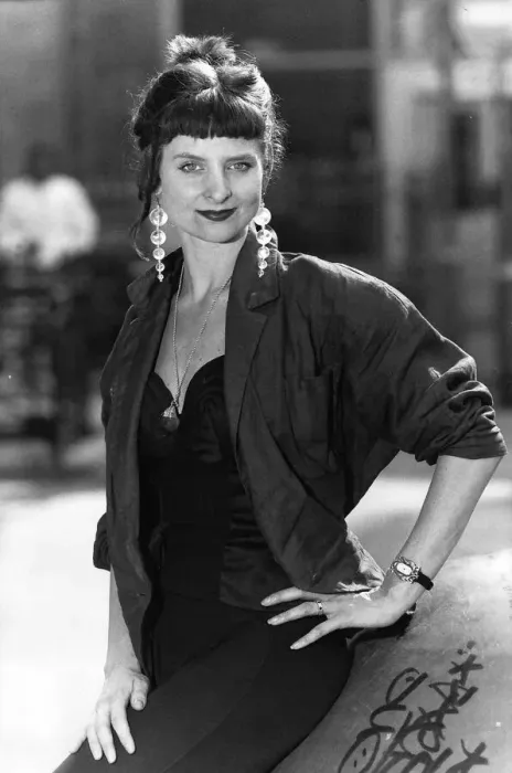 Framed Print : Linda Davidson Actress who played the part of Punk Mary Smith in BBC TV Soap Eastenders