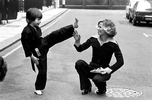 Linda Lee. Mrs. Kung Fu in London. Mrs. Kung Fu, Linda Lee widow of the late Bruce Lee