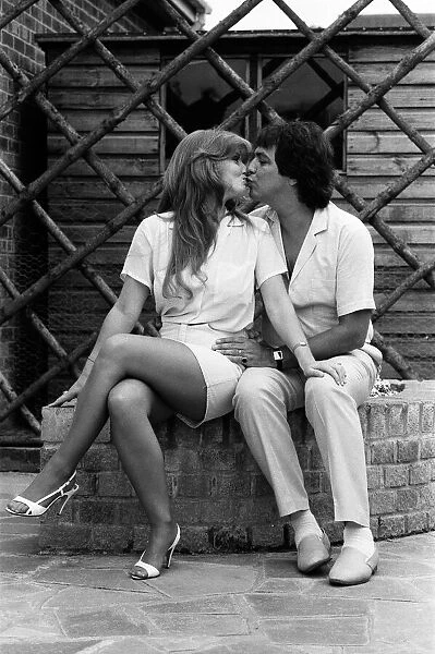 Linda Nolan and her husband Brian Hudson. 21st July 1984