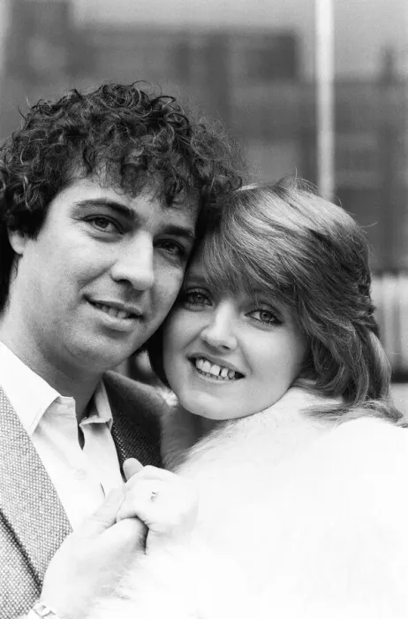 Framed Print : Linda Nolan, a member of the singing group The Nolans, announced her engagement today to Framed Print : Linda Nolan, a member of the singing group The Nolans, announced her engagement today to