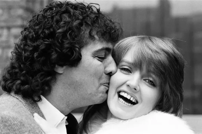 Framed Print : Linda Nolan, a member of the singing group The Nolans, announced her engagement today to Framed Print : Linda Nolan, a member of the singing group The Nolans, announced her engagement today to