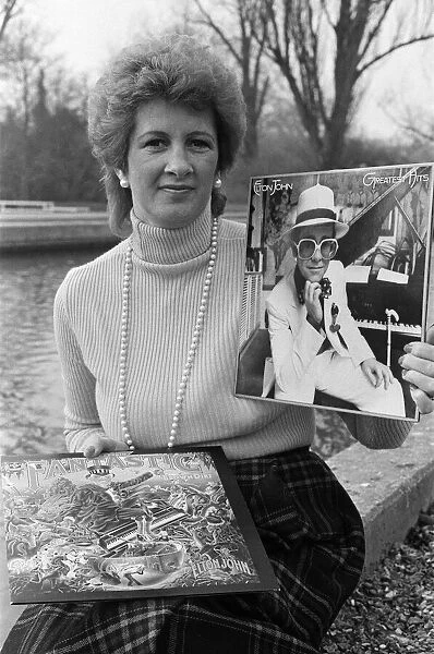 Linda Sawford, former lover of Elton John. She lived with Elton for around nine months in