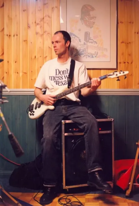 Framed Print : Lindisfarne rehearsing. 28 / 04 / 95 Framed Print : Lindisfarne rehearsing. 28 / 04 / 95