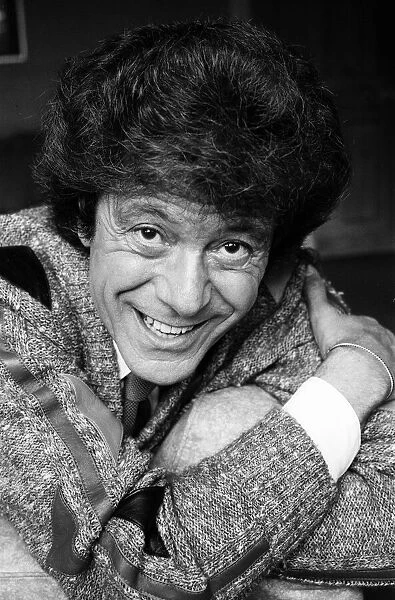 Lionel Blair pictured at home. 19th October 1983