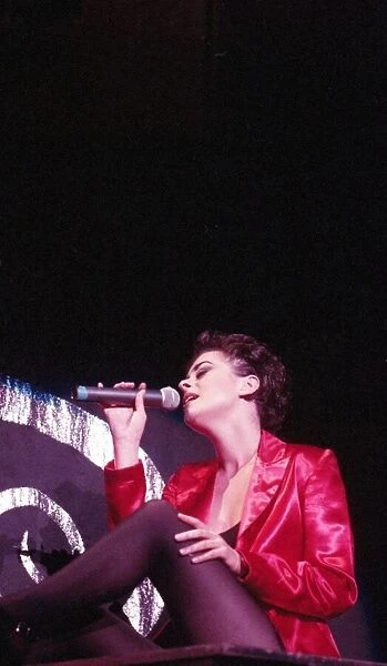 Lisa Stansfield in concert at the NEC Arena in Birmingham 24th June 1992