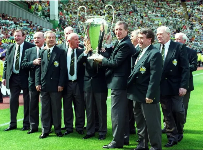 Framed Print : Lisbon Lions Celtic versus Liverpool 8th August 1998 members of the famous Lisbon Framed Print : Lisbon Lions Celtic versus Liverpool 8th August 1998 members of the famous Lisbon