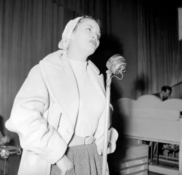 Framed Print : Lita Roza, English Singer, pictured 1957 Framed Print : Lita Roza, English Singer, pictured 1957