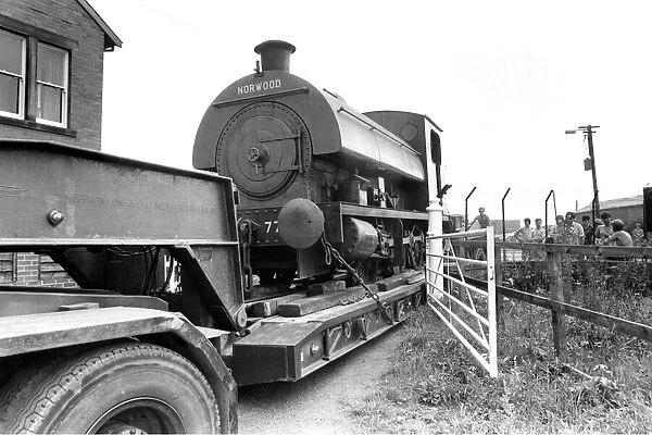 This little 040 tank engine has arrived to double the steam power at the Bowes Railway