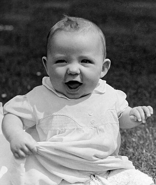 Little baby boy George Green aged six months. January 1942