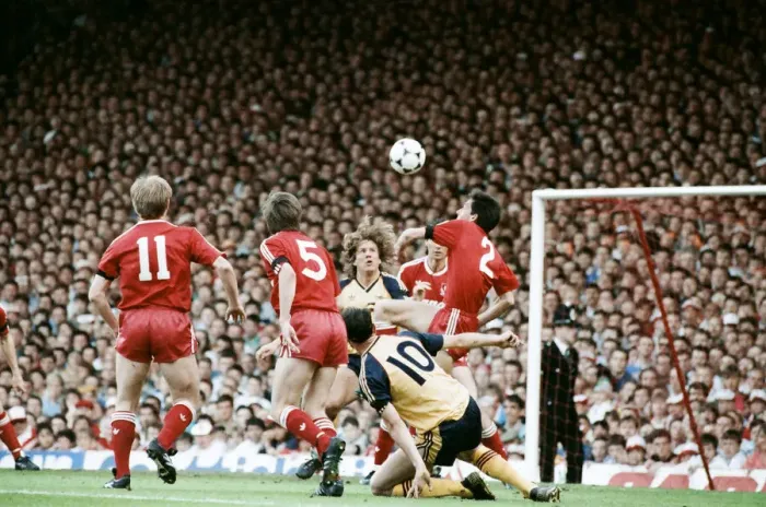 Framed Print : Liverpool 0 v 2 Arsenal, Division One League Title clincher at Anfield, Liverpool Framed Print : Liverpool 0 v 2 Arsenal, Division One League Title clincher at Anfield, Liverpool