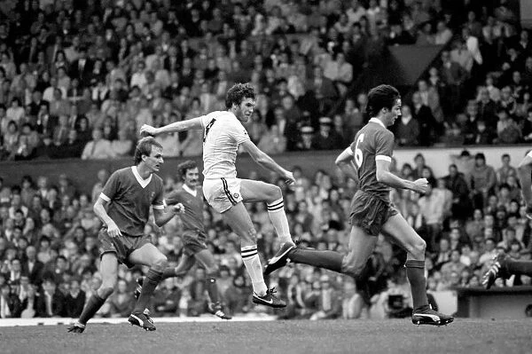 Liverpool 0 v. Aston Villa 0. Division one football September 1981 MF03-15-020