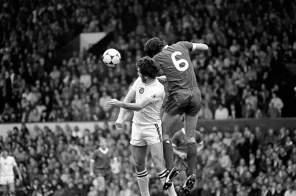 Liverpool 0 v. Aston Villa 0. Division one football September 1981 MF03-15