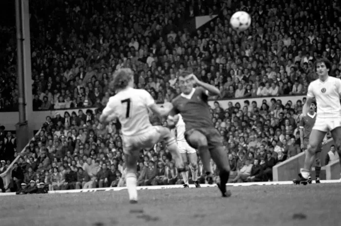 Framed Print : Liverpool 0 v. Aston Villa 0. Division one football September 1981 MF03-15-018 Framed Print : Liverpool 0 v. Aston Villa 0. Division one football September 1981 MF03-15-018