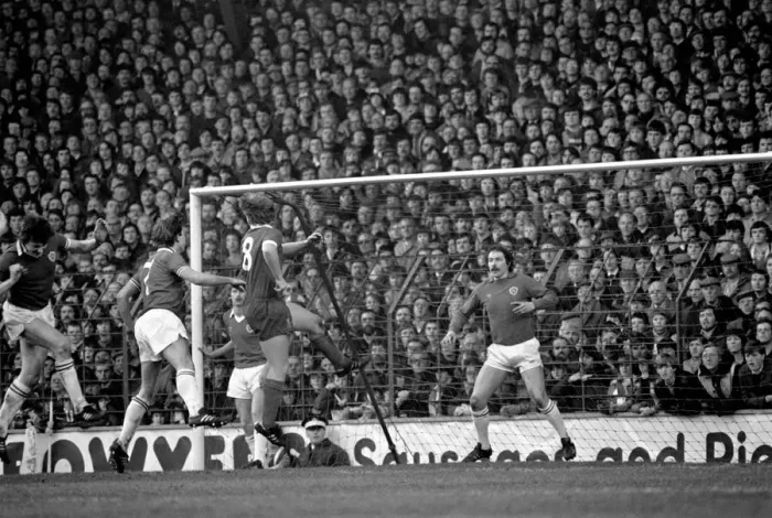 Framed Print : Liverpool 1 v. Leicester City 2. Division One Football. January 1981 MF01-19-024 Framed Print : Liverpool 1 v. Leicester City 2. Division One Football. January 1981 MF01-19-024
