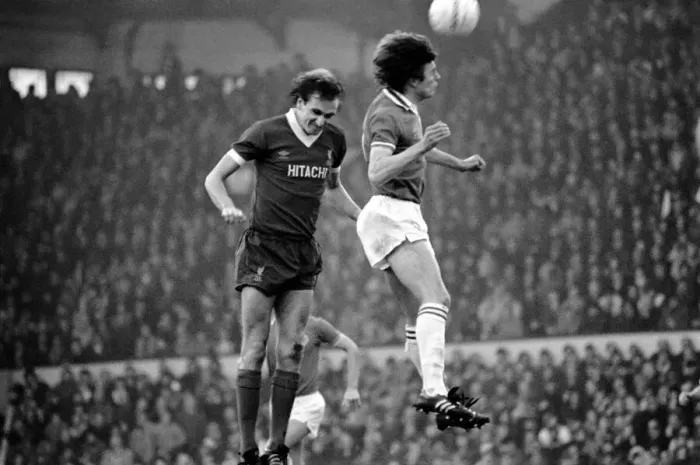 Framed Print : Liverpool 1 v. Leicester City 2. Division One Football. January 1981 MF01-19-015 Framed Print : Liverpool 1 v. Leicester City 2. Division One Football. January 1981 MF01-19-015