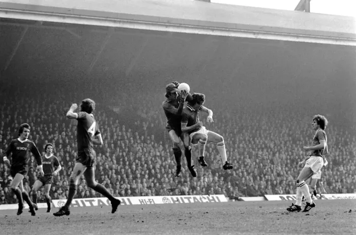 Framed Print : Liverpool 1 v. Leicester City 2. Division One Football. January 1981 MF01-19-003 Framed Print : Liverpool 1 v. Leicester City 2. Division One Football. January 1981 MF01-19-003