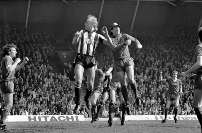 Framed Print : Liverpool 1 v. West Bromwich Albion 0. April 1982 MF06-31-021 Local Caption Framed Print : Liverpool 1 v. West Bromwich Albion 0. April 1982 MF06-31-021 Local Caption
