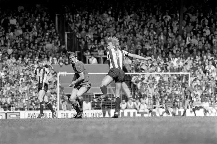 Framed Print : Liverpool 1 v. West Bromwich Albion 0. April 1982 MF06-31-019 Local Caption Framed Print : Liverpool 1 v. West Bromwich Albion 0. April 1982 MF06-31-019 Local Caption